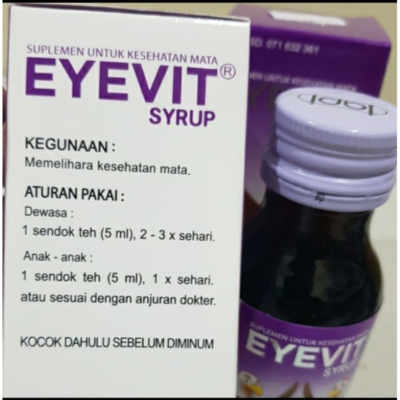 Eyefit Syrup Vitamin Mata Anak/Vitamin Mata Sikecil
