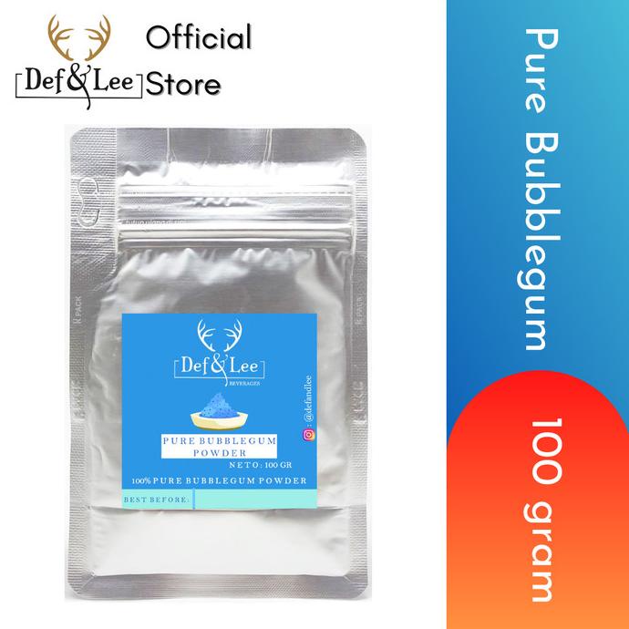 

Pure Bubblegum Flavour Powder 100 Gram (Bubuk Perasa Bubble Gum Murni) LIMITED EDITION Kode 118