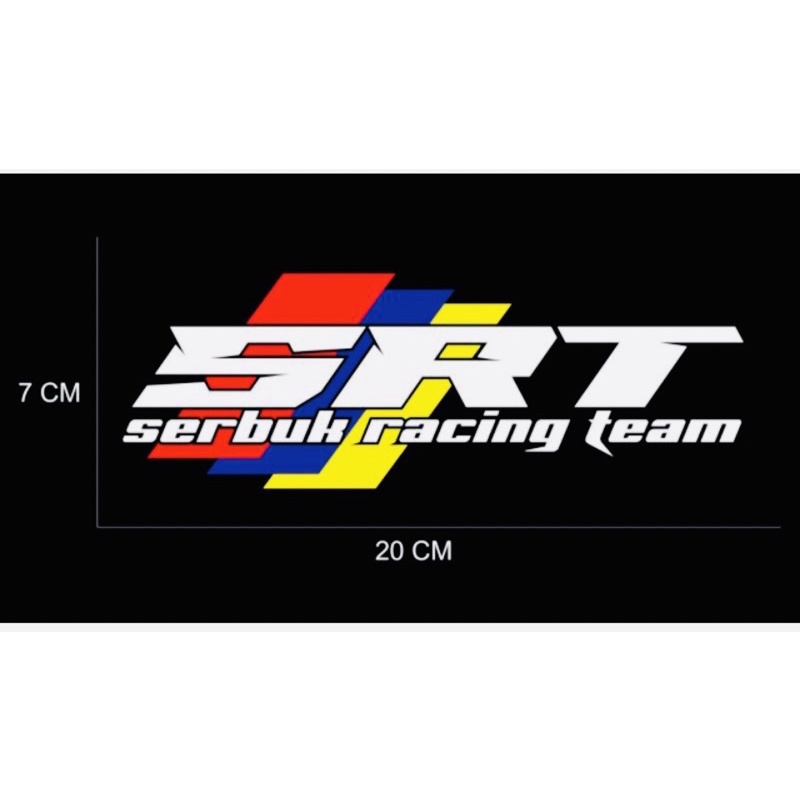 Sticker Cutting Mobil SRT New