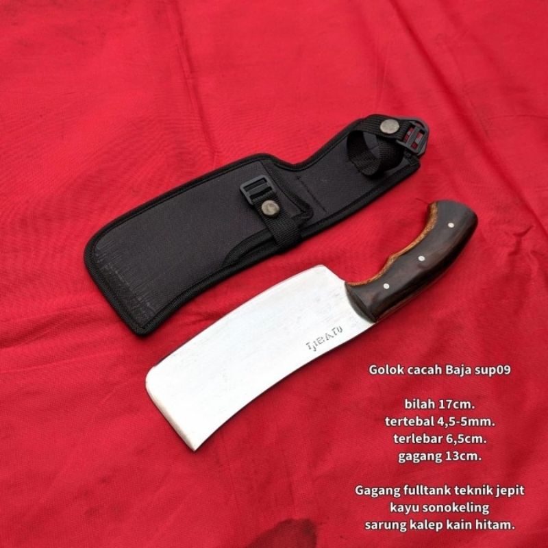 Golok Cacah Tulang Fulltank Super Tajam