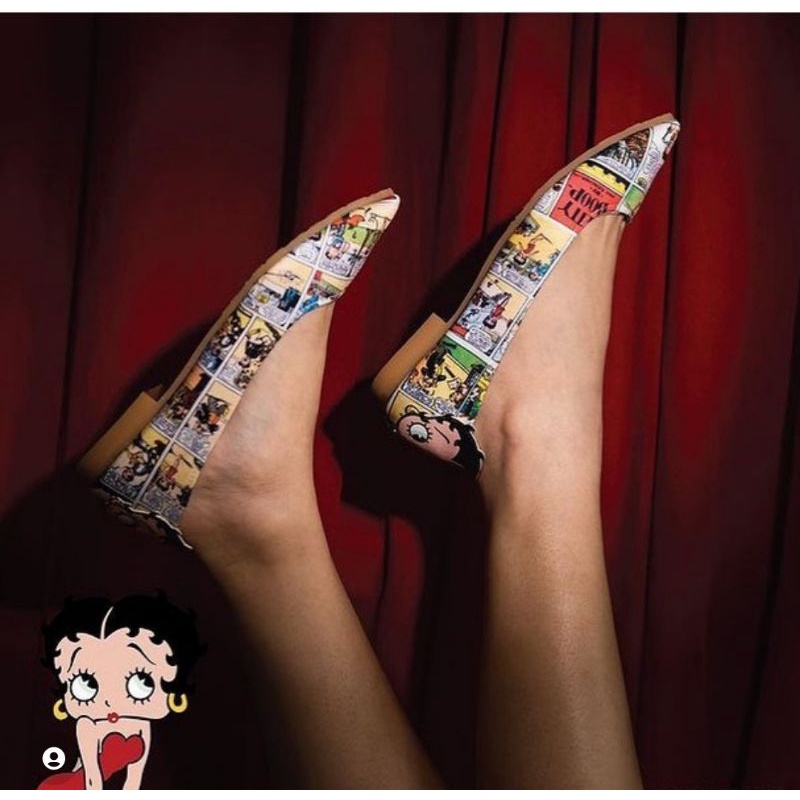 PRELOVED ittaherl betty boop broadway maxipointy colour uk 42