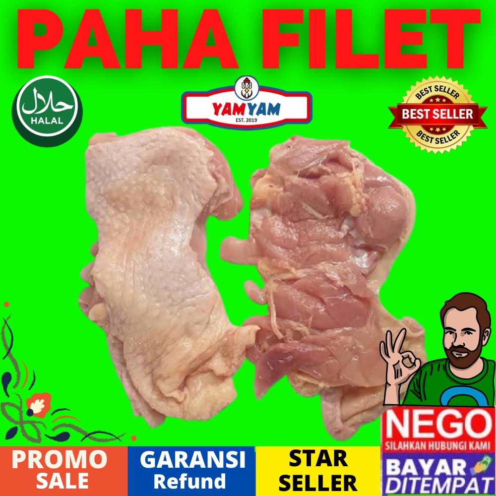 

FILET FILLET PAHA KULIT 1 Pic 1 Biji 1 Utuh 500gr 500gram gram PAHA FILET PAKAI KULIT AYAM SKINLES SKINLESS MURAH HALAL JAKARTA DEPOK TANGERANG BEKASI TANGSEL BOGOR SEGER SEGAR FRESH FRESS BERSIH CEMILAN KELUARGA MAKANAN BEKU FROZEN FOOD FROOZEN L