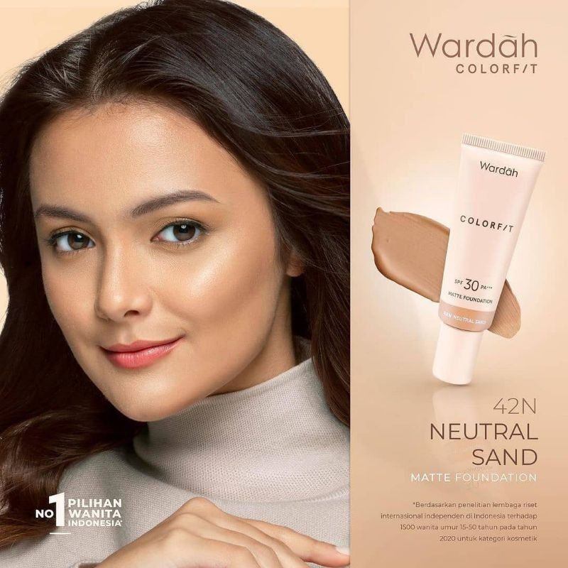 Wardah Colorfit Matte Foundation SPF30 PA +++ 25ml