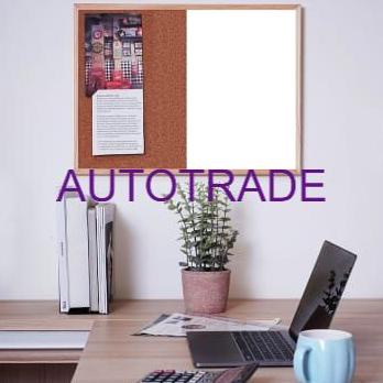 

BI-SILQUE CORK PIN BOARD PAPAN TULIS KAYU KOMBINASI WHITE 40X30 CM - 40 x 30 cm, Bubble