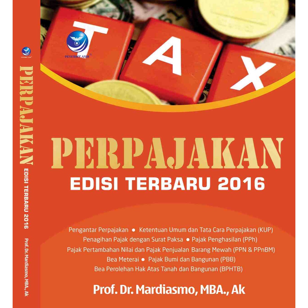 

Buku Perpajakan Edisi Terbaru 2016 - Prof. Dr. Mardiasmo