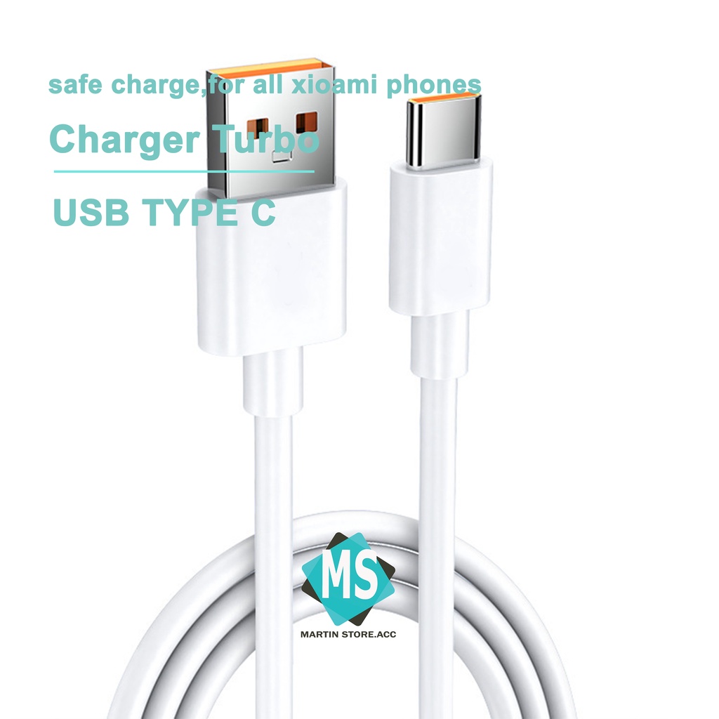 6A 67W/65W Mi Kabel Charger Turbo Kabel USB Tipe C Pengisian Cepat untuk Xiaomi 12 11 Pro Redmi Note 11 Pro K50 K40 Kabel Data USB C