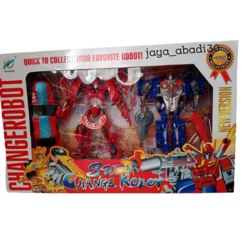 Mainan anak laki laki Robot Transformer / Super Change Robot