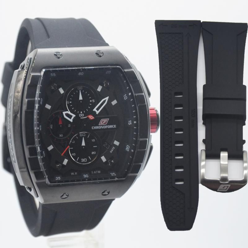 TERBARU JAM TANGAN PRIA CHRONOFORCE 5329MB FREE STRAP CADANGAN ORIGINAL GARANSI 1 TAHUN