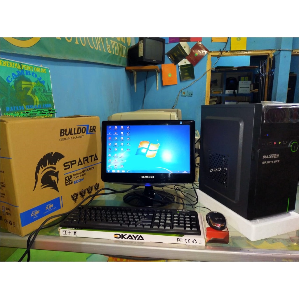 KOMPUTER FULLSET INTEL G3220 ( SETARA CORE I3 2100 )