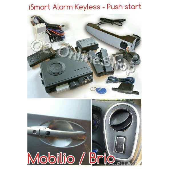 Push start - Keyless untuk Mobilio Brio by Ismart Alarm