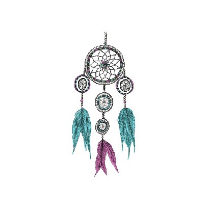 

POTATOO Dreamcatcer ColorTempprary Tatto Sticker