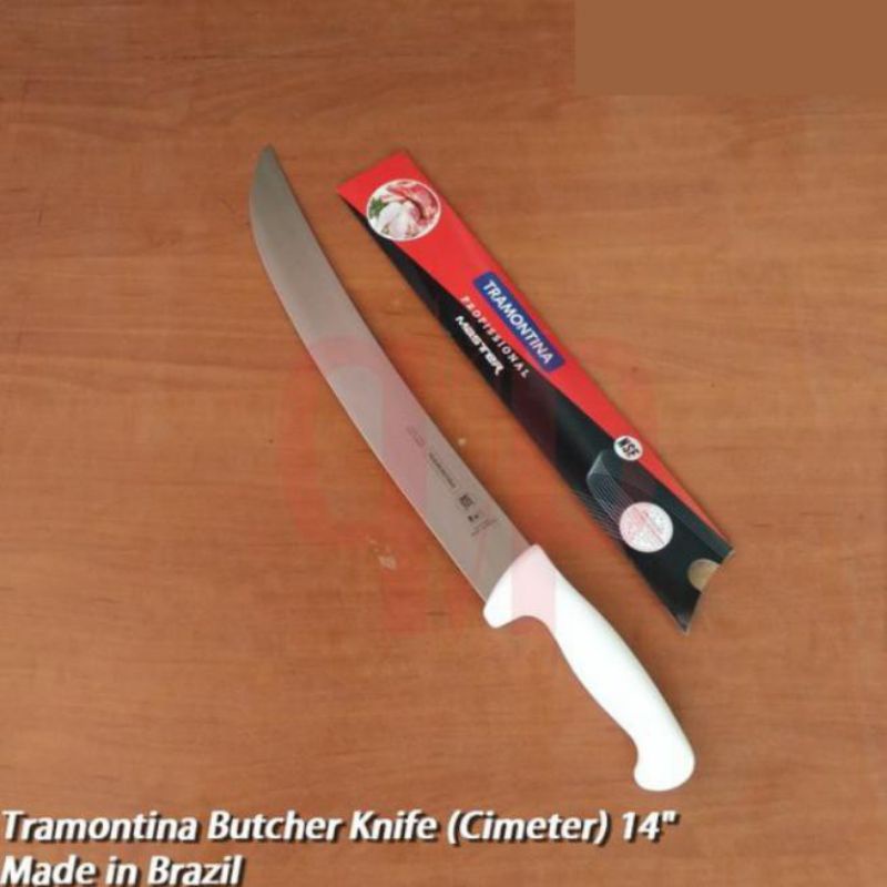 TRAMONTINA Pisau Sembelih Atau Pengupas Kulit Hewan Kurban 14 Inchi Tramontina 24610/084 Ps.Dapur 14