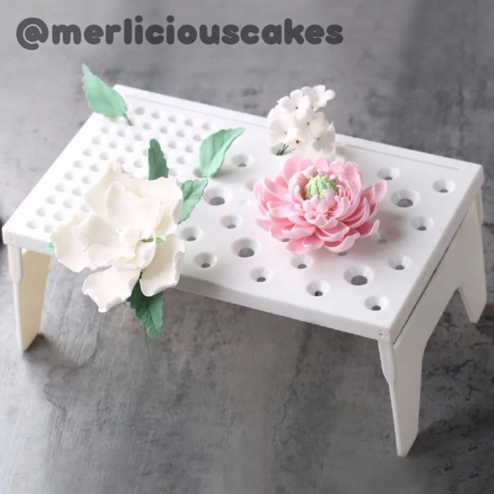 Jual Foldable Sugar Flower Drying Rack Sugarcraft Tool Fondant Gumpaste