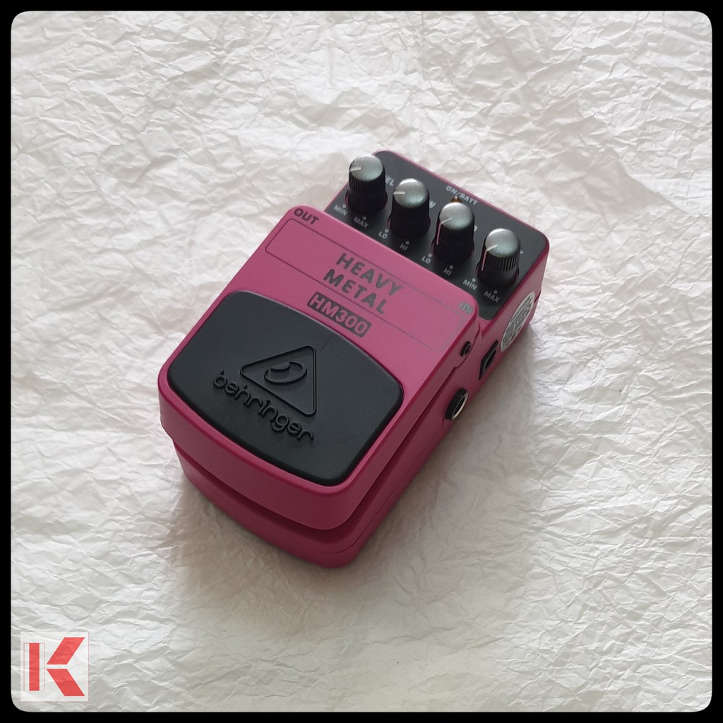 Efek Gitar Behringer HM-300 / Behringer HM300 / Behringer Heavy Metal