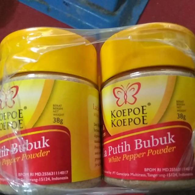 

Lada bubuk koepoe koepoe lada bubuk asli 38g by dws