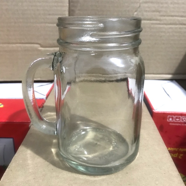 Gelas Harvest Jar Tanpa Tutup / Drinking Jar / Gelas Jar /Gelas Mug