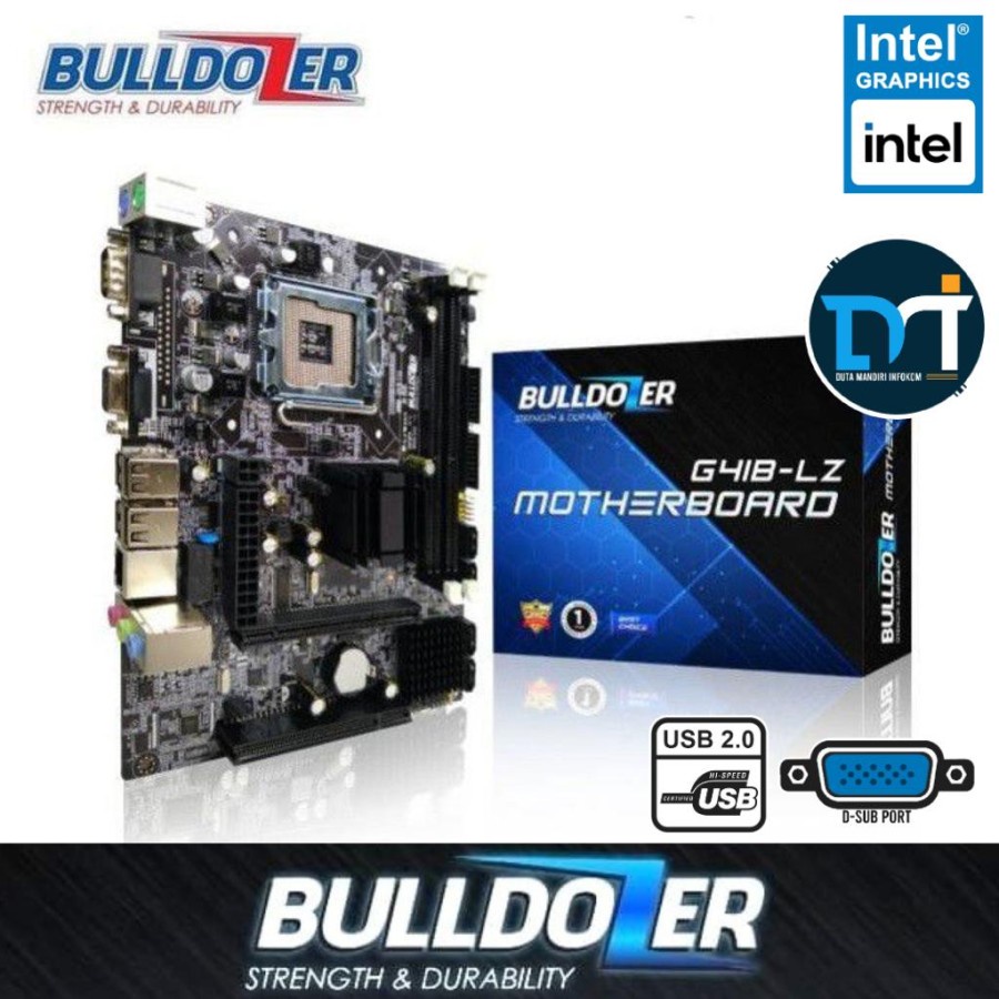Bulldozer G41B LZ I G41 - [Socket LGA 775 , G41, DDR3 SATA, m-ATX]