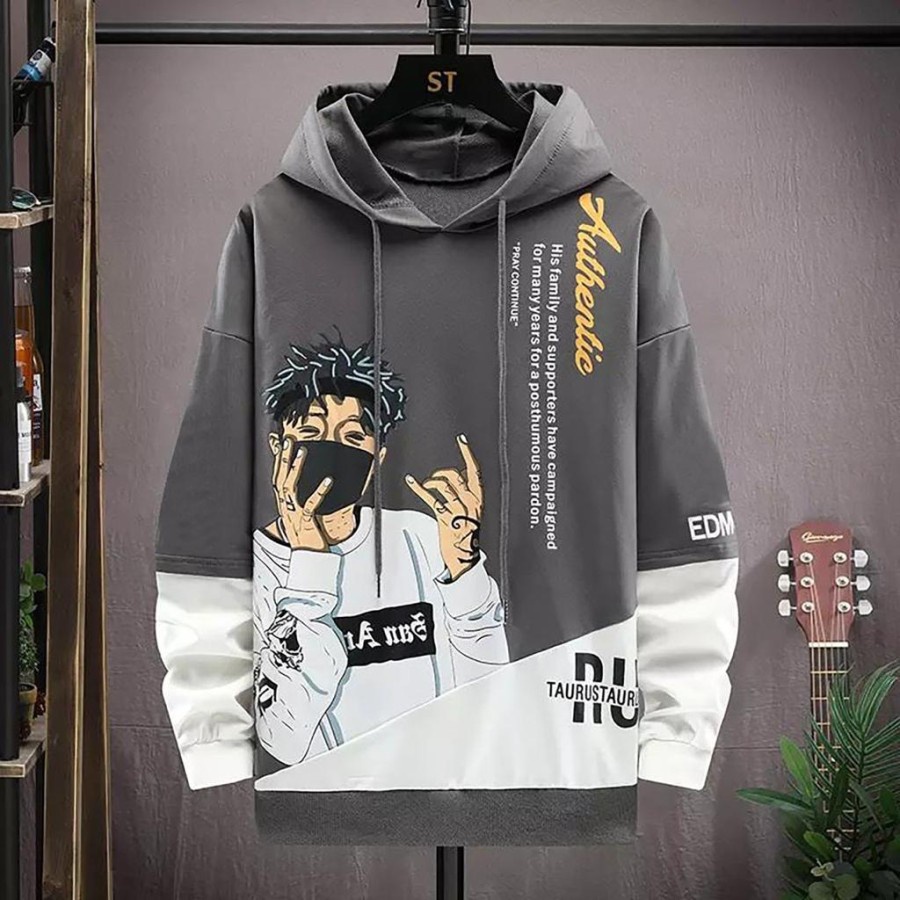 SWEATER PRIA HOODIE LENGAN PANJANG JACKET HODDIE COWOK BAJU POLOS DISTRO REMAJA TAURUS