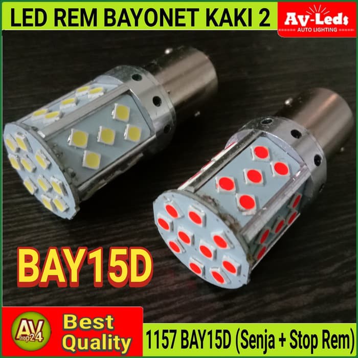 Lampu Rem Led Mobil Motor 1157 BAY15D Xtreme V02