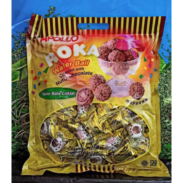 

Apollo Roka Wafer Ball isi 50 pcs