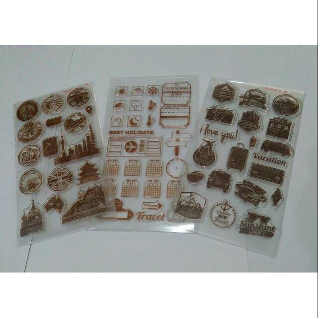 

Clear Stamp Traveling Series