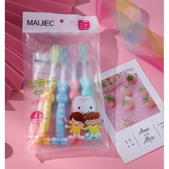 Animal Toothbrush Per4Pcs (90136/39547)