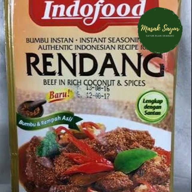 

Bumbu indofood rendang bandung