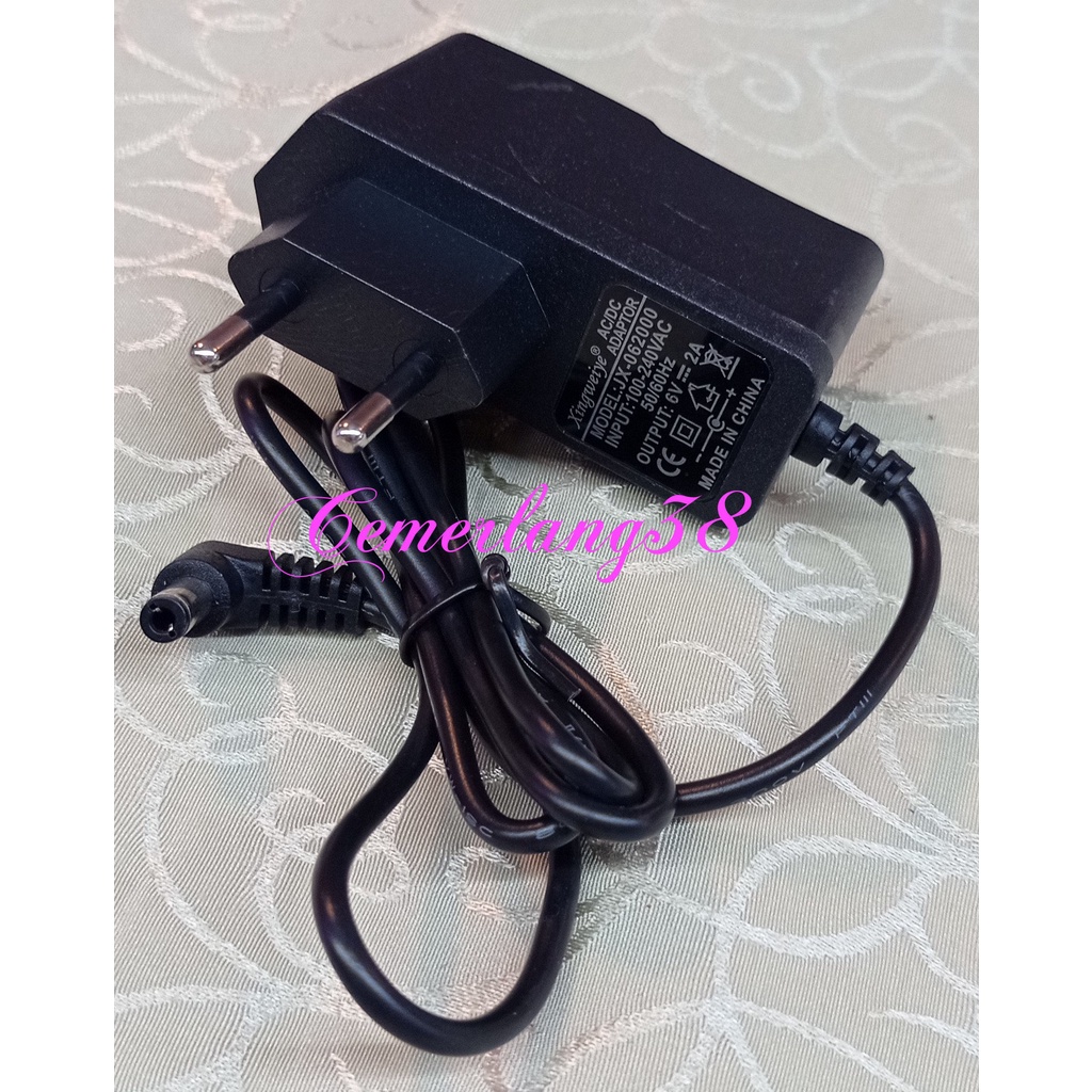 Switching Adaptor - Switching Power Supply Plastik 6V 2A