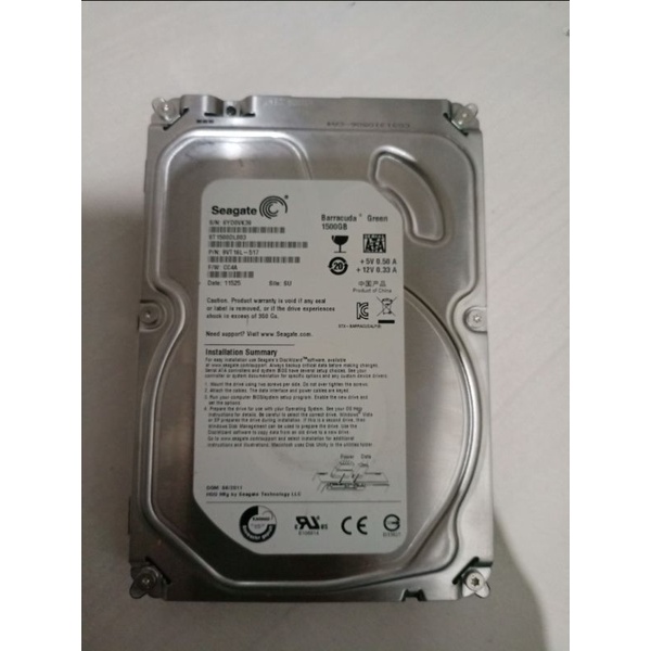 HARDISK 1.5 TB SATA PC 3.5 INCH