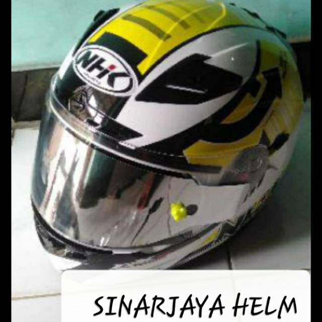 (COD⭐⭐)Paket kaca flat+Flat Visor NHK RX9/GM Race Pro +tear off+Tear off Post, Mahal, MURAH/Termurah