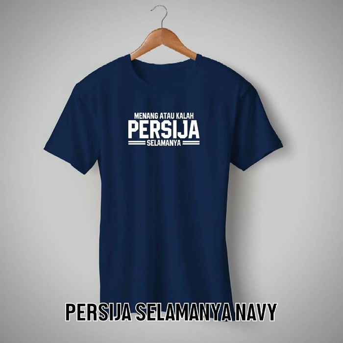 KAOS PERSIJA SELAMANYA NAVY BAJU TSHIRT KAOS THE JAK JAKMANIA