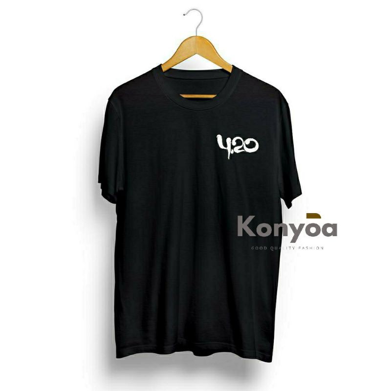 Kaos 4.20 Premium Clothing Distro / Kaos Katun Combed 30s Unisex Best Seller...