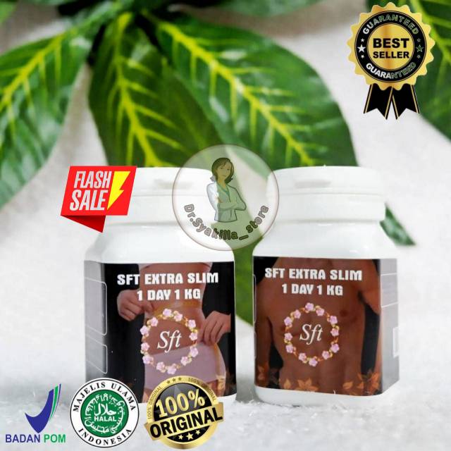PELANGSING SFT EXTRA SLIM PAKET SILVER (TURUN 7-10 KG UNTUK 15 HARI)
