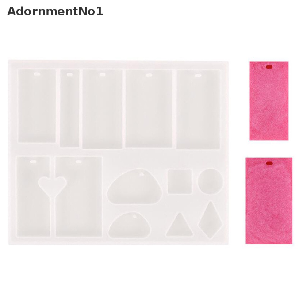 (AdornmentNo1) Cetakan Resin Handmade DIY Bahan Silikon Untuk Membuat Perhiasan