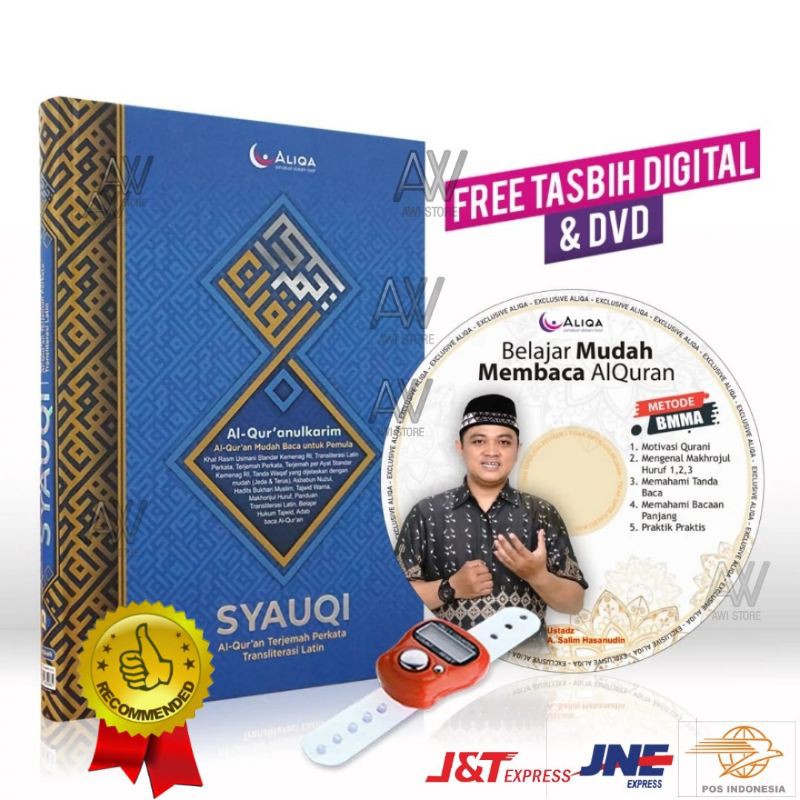 Alquran Aliqa Jumbo - Alquran Terjemahan Perkata - Alquran Terjemahan dan Tajwid Quran Tajwid