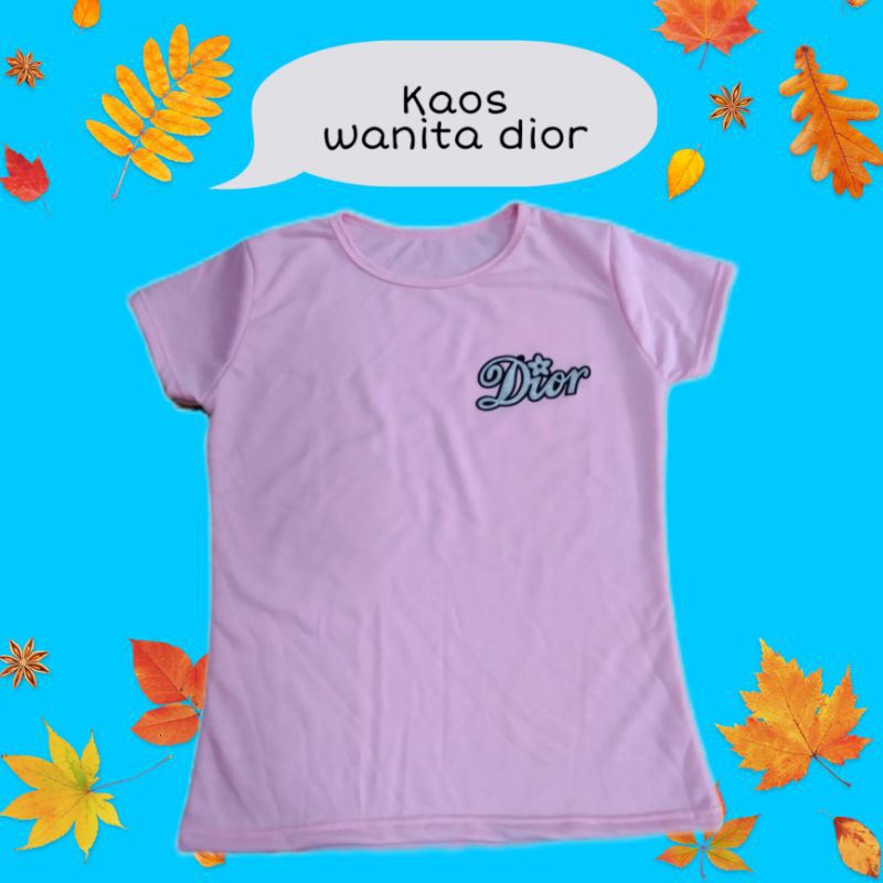 TSHIRT /KAOS WANITA DIOR