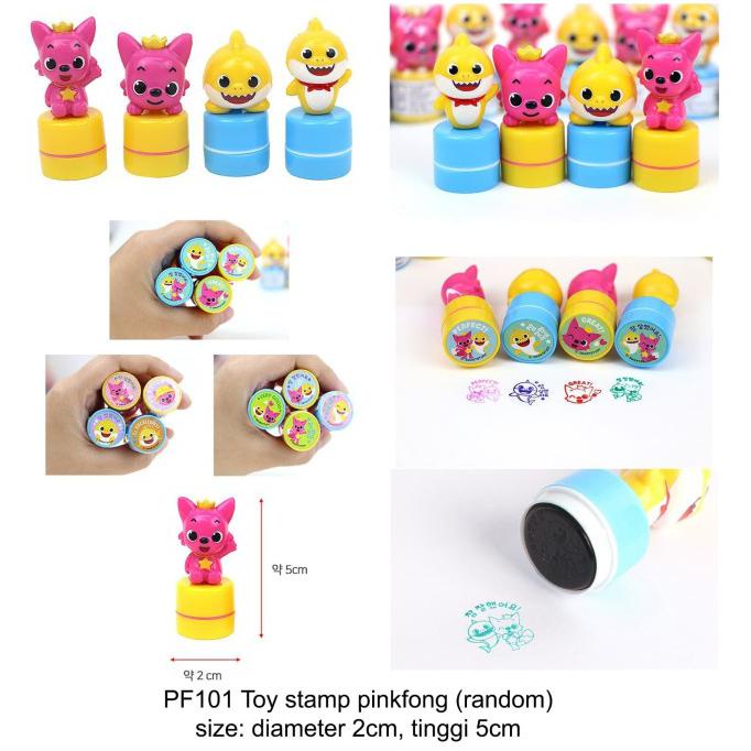 

Yang Dicari] Ori Korea Toy Stamp Pinkfong (Random) - Pf101 - Pinkfong