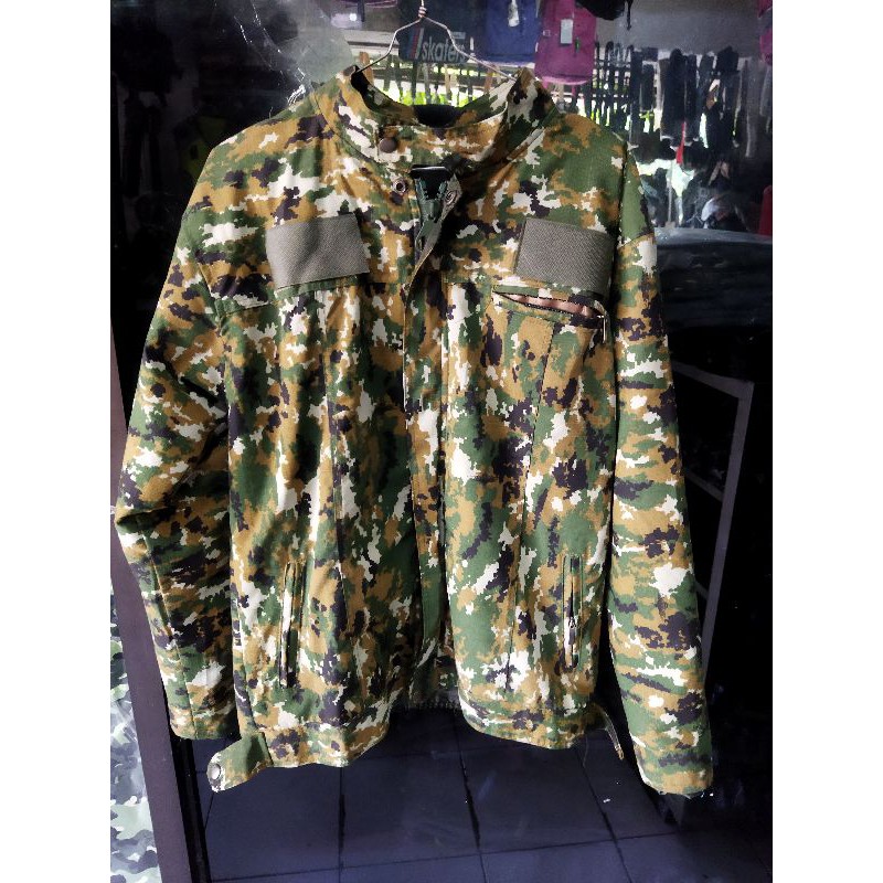 JAKET REMAJA JAKET PRESBODY LORENG KOSTRAD