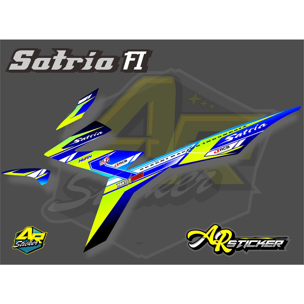 Striping Satria fu injeksi / Stiker Satria FU FI / Striping Satria FU fi / Striping satria fu kode C