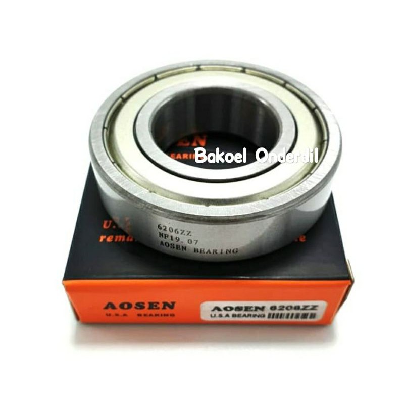 BEARING AOSEN 6206ZZ USA MESIN CUCI FRONT LOADING