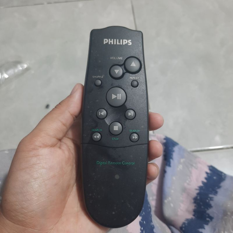 REMOTE REMOT DVD PHILIPS SHUFFLE ORIGINAL ASLI