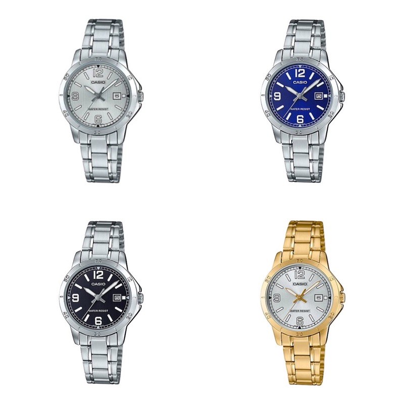 JAM TANGAN WANITA CASIO LTP-V004G / LTP-V004D
