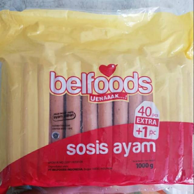 

Belfoods Sosis Ayam Isi 40 pcs