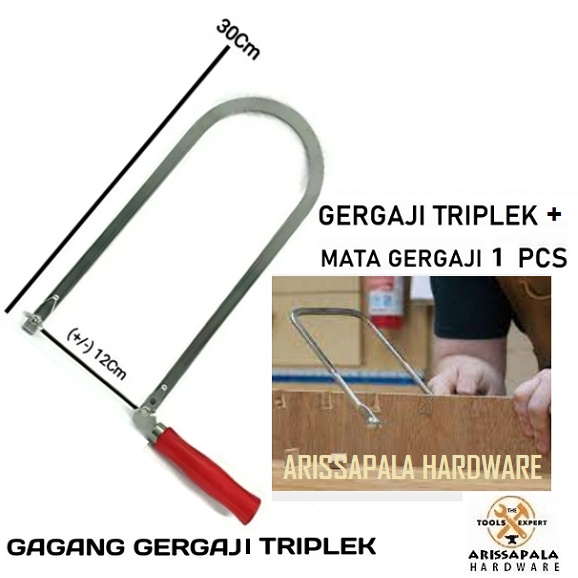 Gergaji Triplek Gagang Gergaji U Gergaji Papan Kayu Ukir Kerajinan Manual Gergaji Ukiran