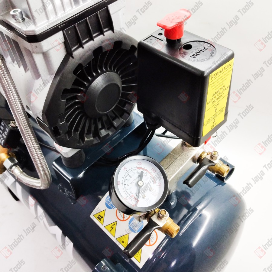 IZUMI OL 1390 24 L Kompresor Angin SILENT HIGH SPEED 1.75 HP Oilless