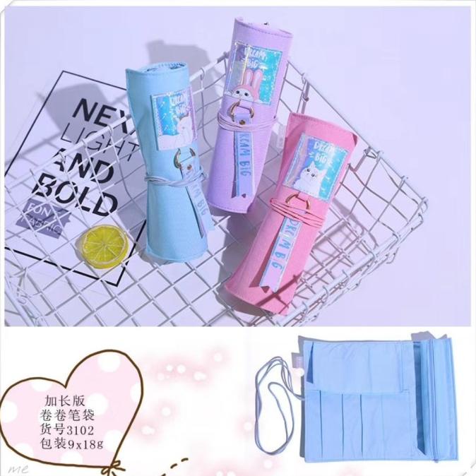 

TERMURAH Tempat Pinsil Gulung Roll Pencil CaseKosmetik Korea Style Animal Impor/TEMPAT PENSIL AESTHETIC/TEMPAT PENSIL ANAK PEREMPUAN/TEMPAT PENSIL LUCU/TEMPAT PENSIL 3D/TEMPAT PENSIL TRANSPARAN/TEMPAT PENSIL LUCU/TEMPAT PENSIL KOREA/TEMPAT PENSIL