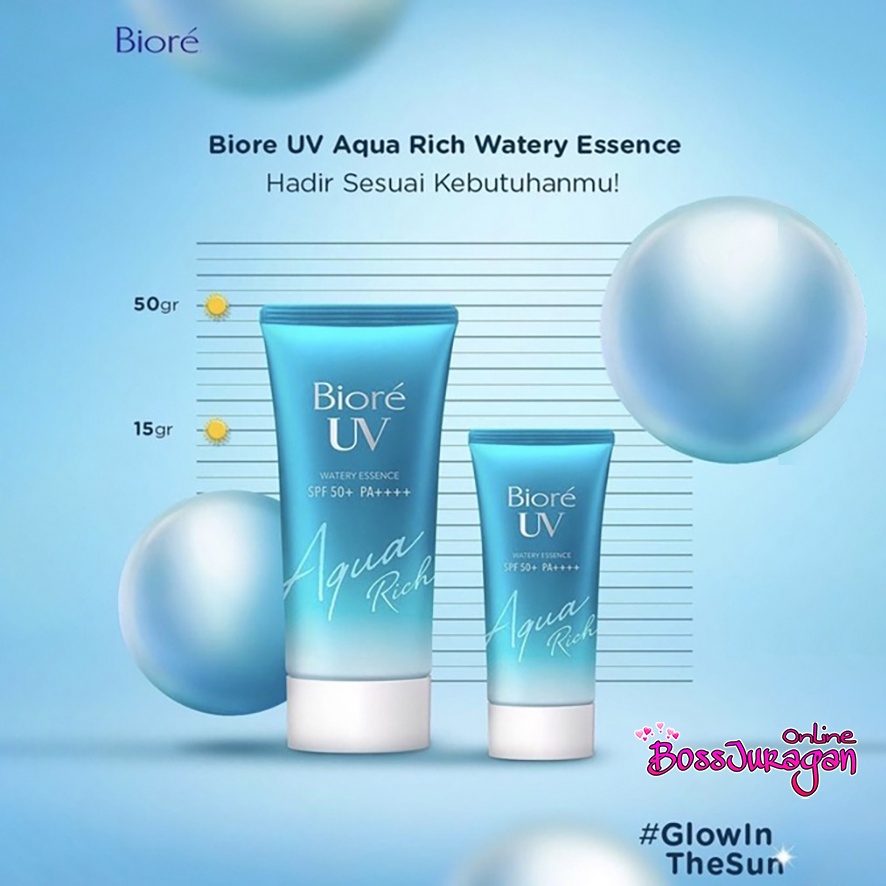 (BOSS) Biore UV Aqua Rich Watery Essence SPF50 - Biore Sunscreen