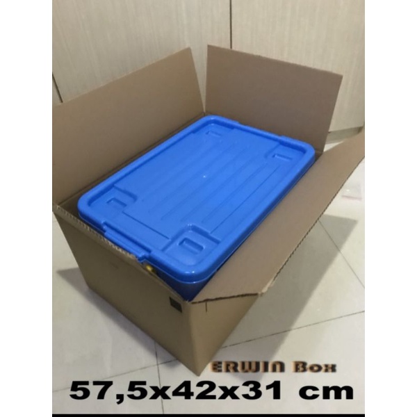 

Kardus Box Besar uk. 57,5x42x31 cm u.pindahan dll , code x14