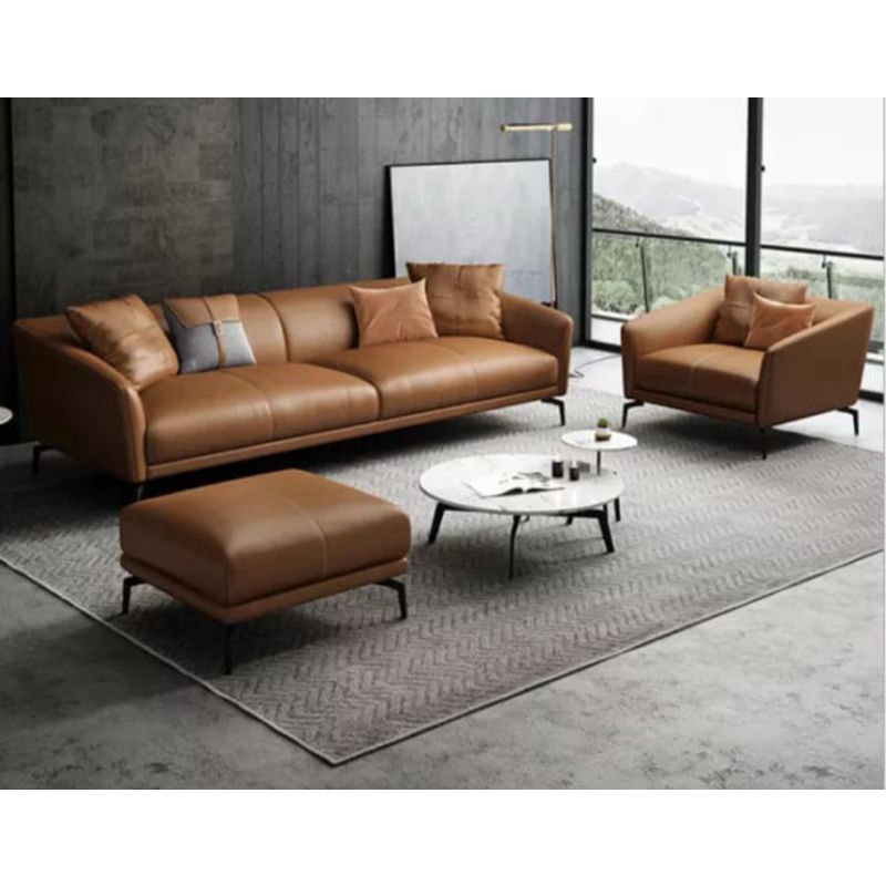 sofa tamu minimalis model retro