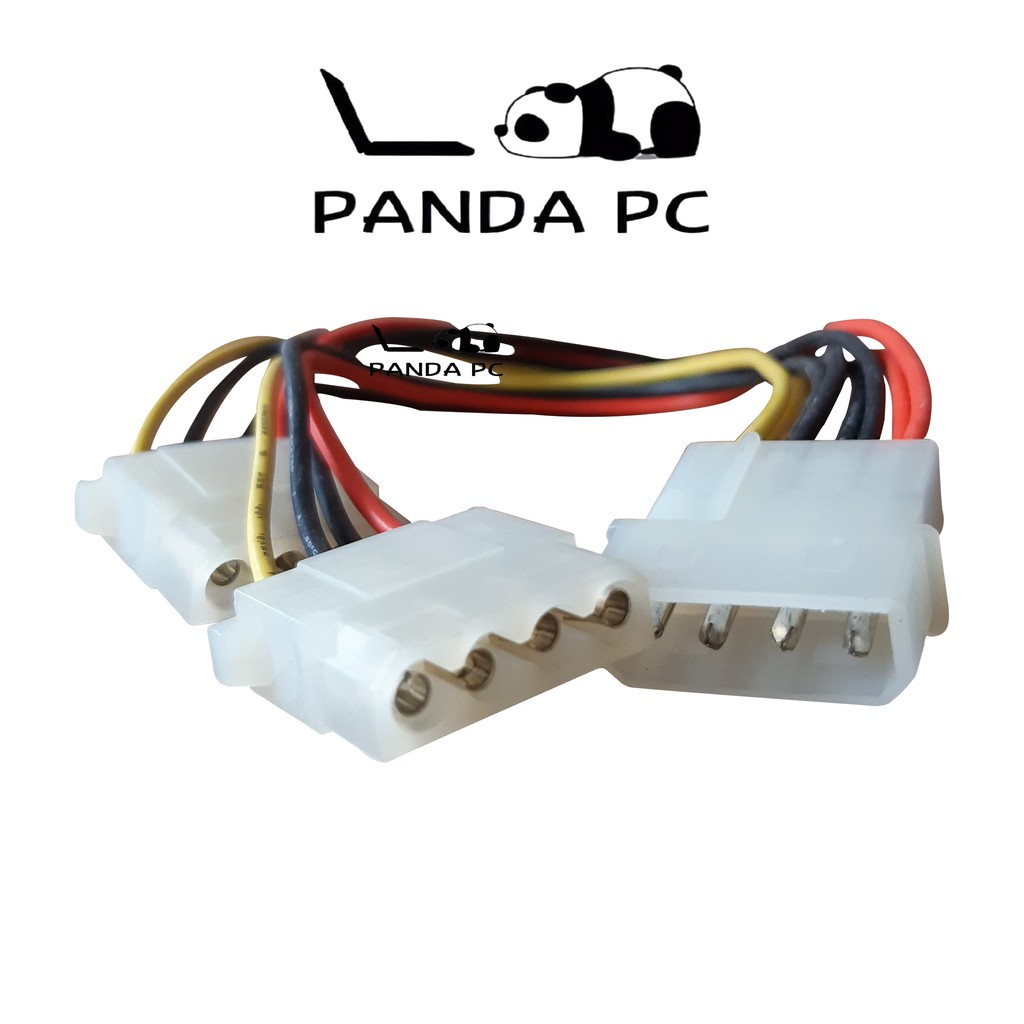 Kabel Power Sata Adapter 4 Pin Molex 2 Cabang Splitter Berkualitas